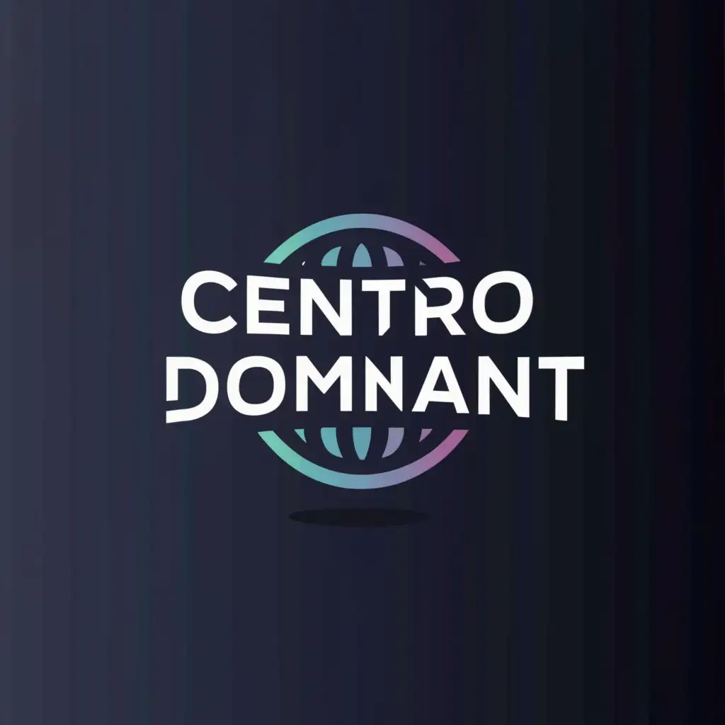 a logo design,with the text "CENTRO DOMINANT", main symbol:BASKETBALL,Minimalistic,clear background