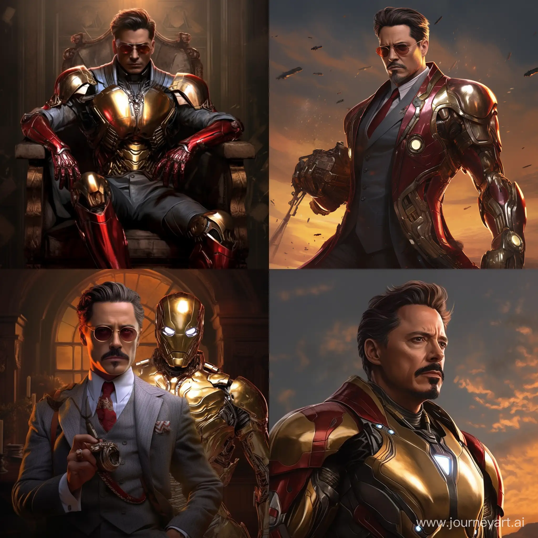 Johnny-Depp-as-Iron-Man-Captivating-Marvel-Transformation