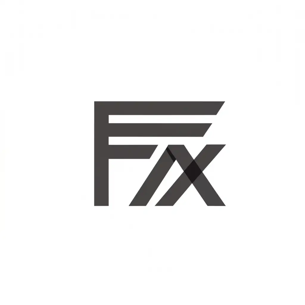 a logo design,with the text "Fix", main symbol:Fix,Moderate,clear background