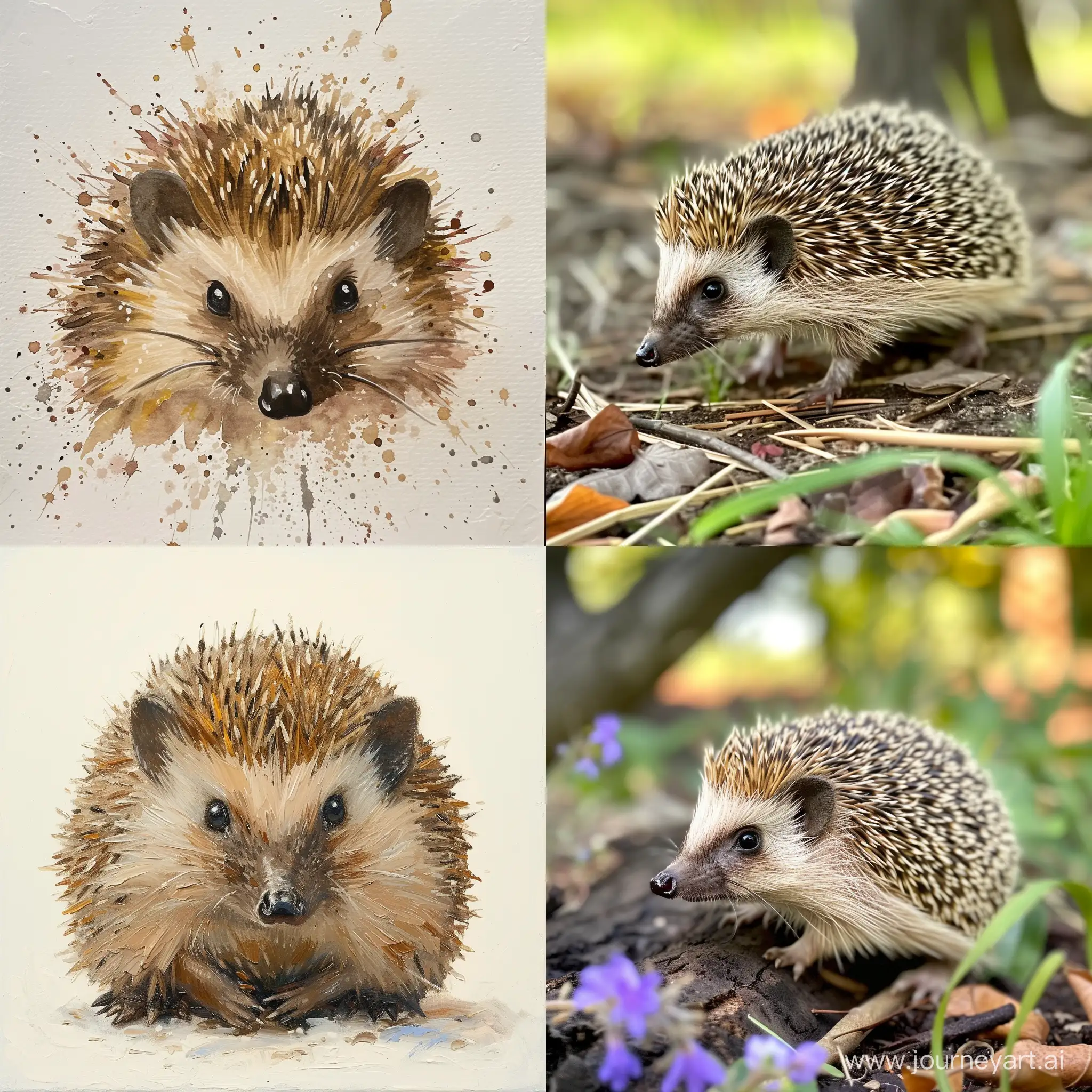 Adorable-Hedgehog-in-Vibrant-Square-Art-Version-6