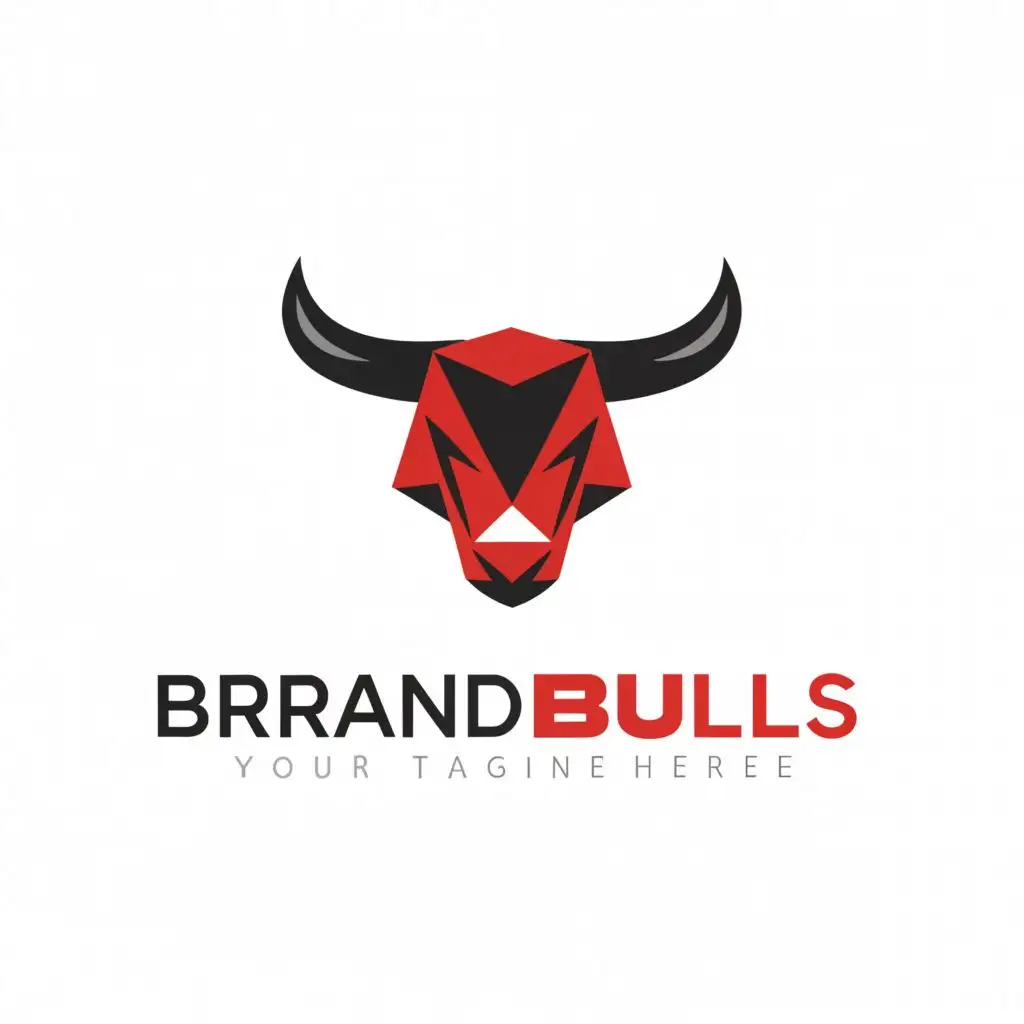 a logo design,with the text "brandbulls", main symbol:custom wear,Moderate,clear background