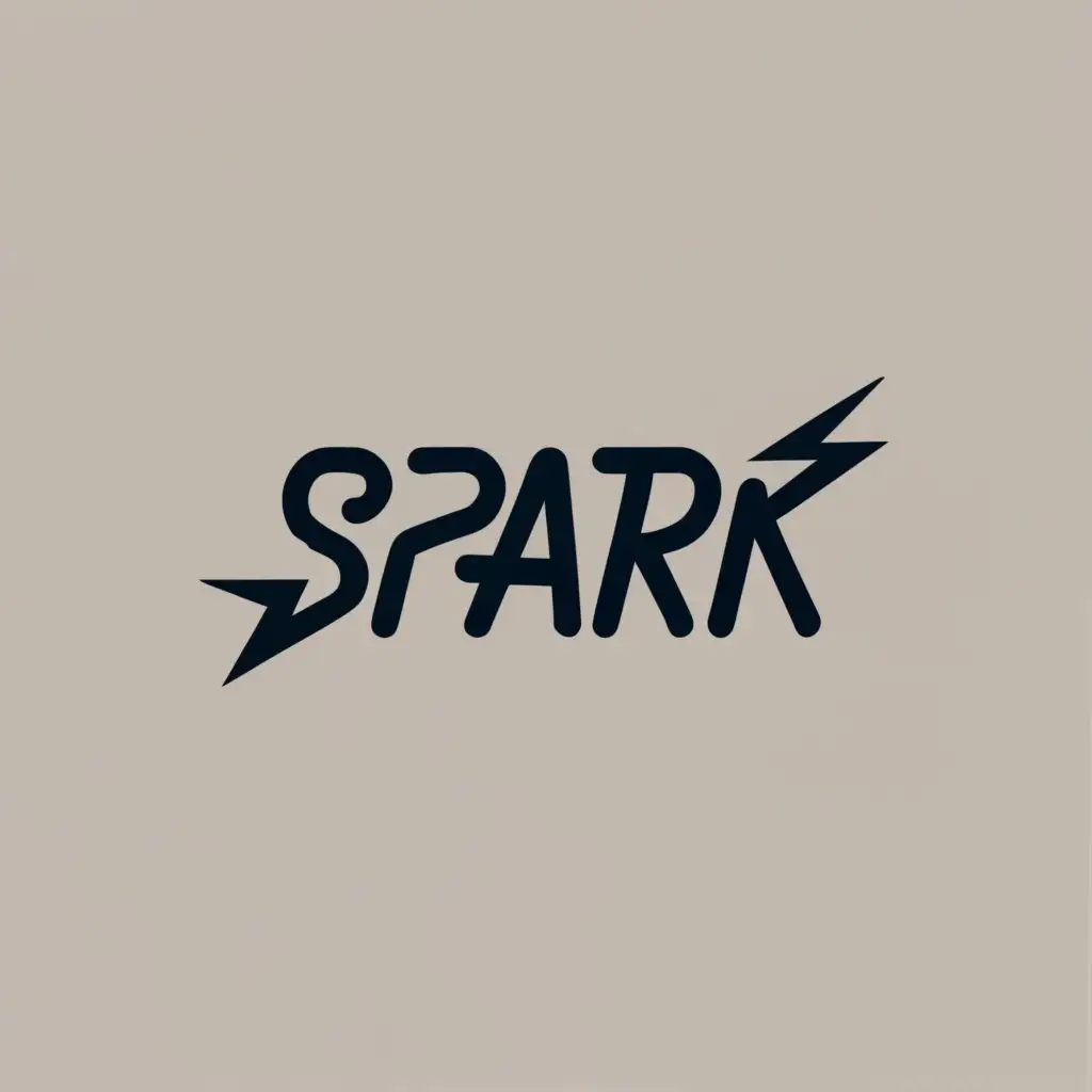 logo, spark, with the text "Spark", typography, be used in Sports Fitness industry