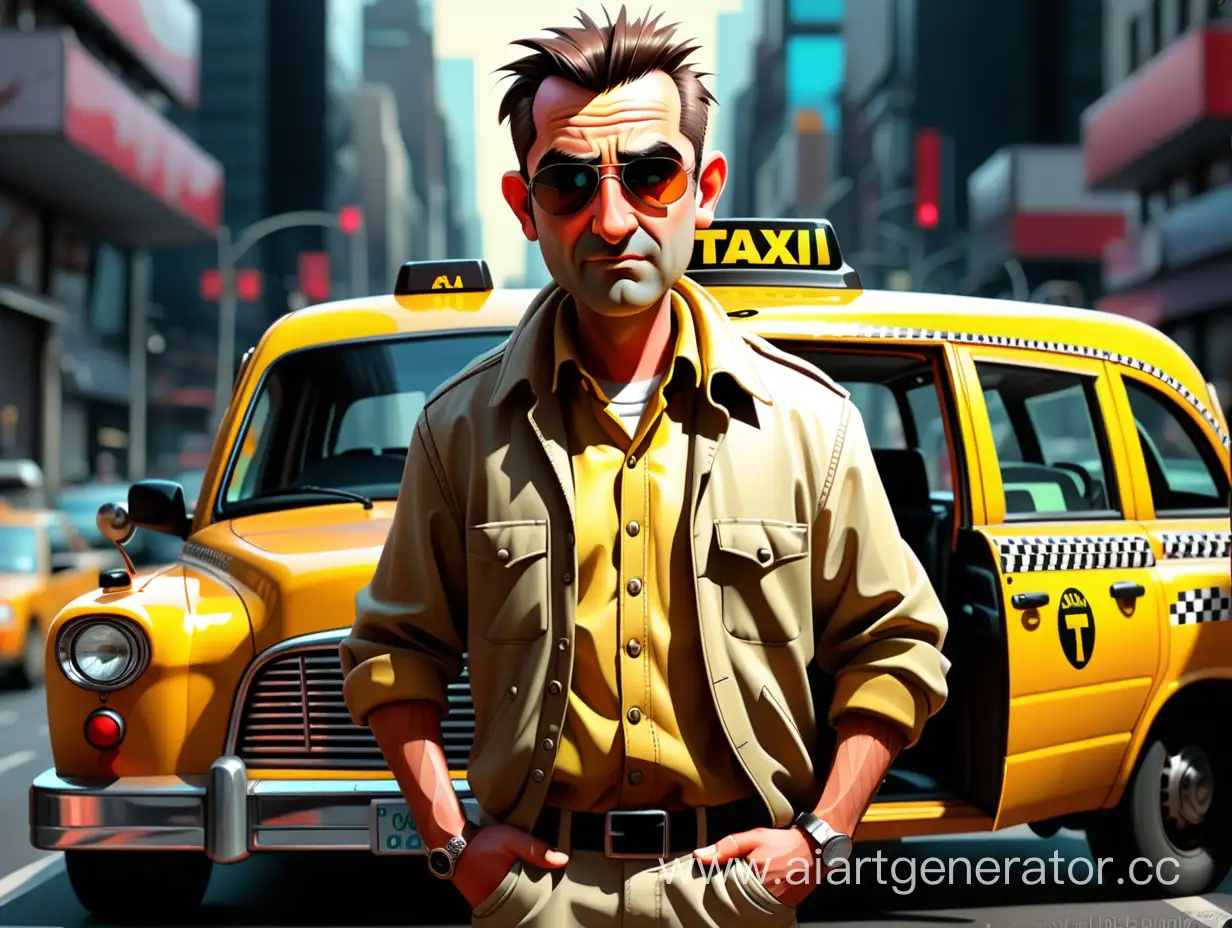 Stylish-Taxi-Driver-in-Urban-Adventure