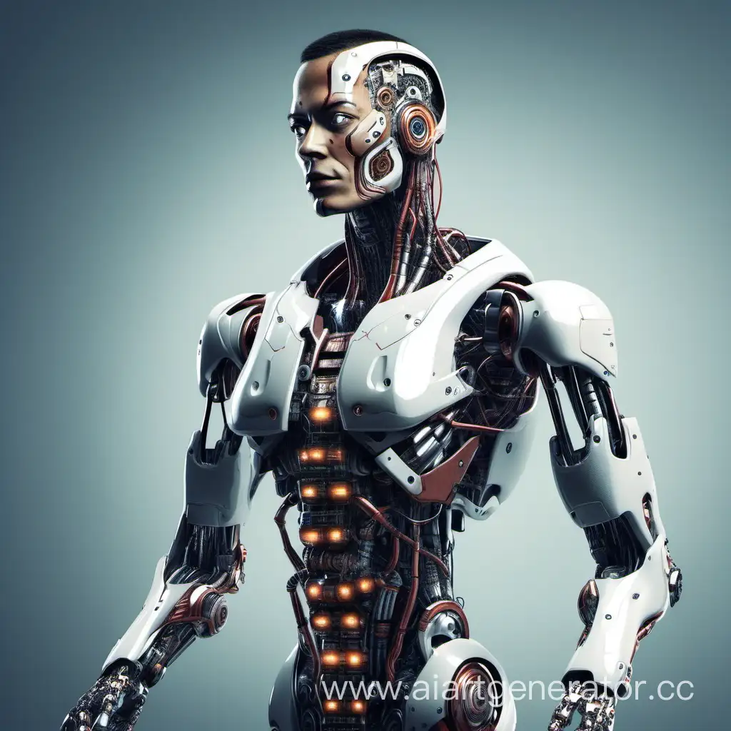Futuristic-Cyborg-Artificial-Intelligence-Entity