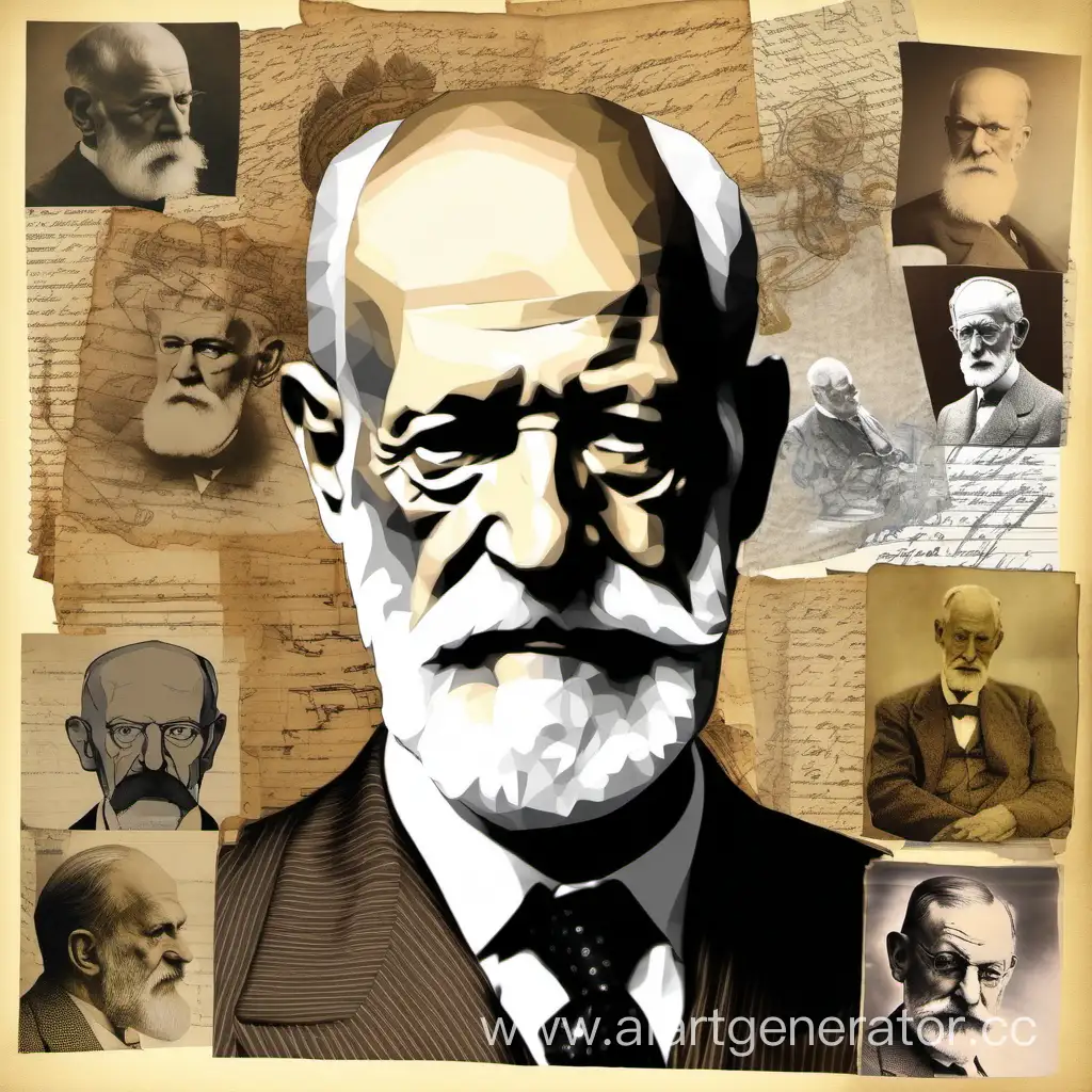 Sigmund-Freud-Collage-Exploring-Sexual-Deviation-with-Psychologist-Todorov
