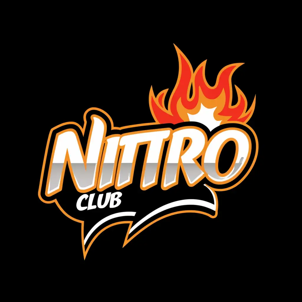 a logo design,with the text "Nitro", main symbol:Night club cook,Moderate,clear background