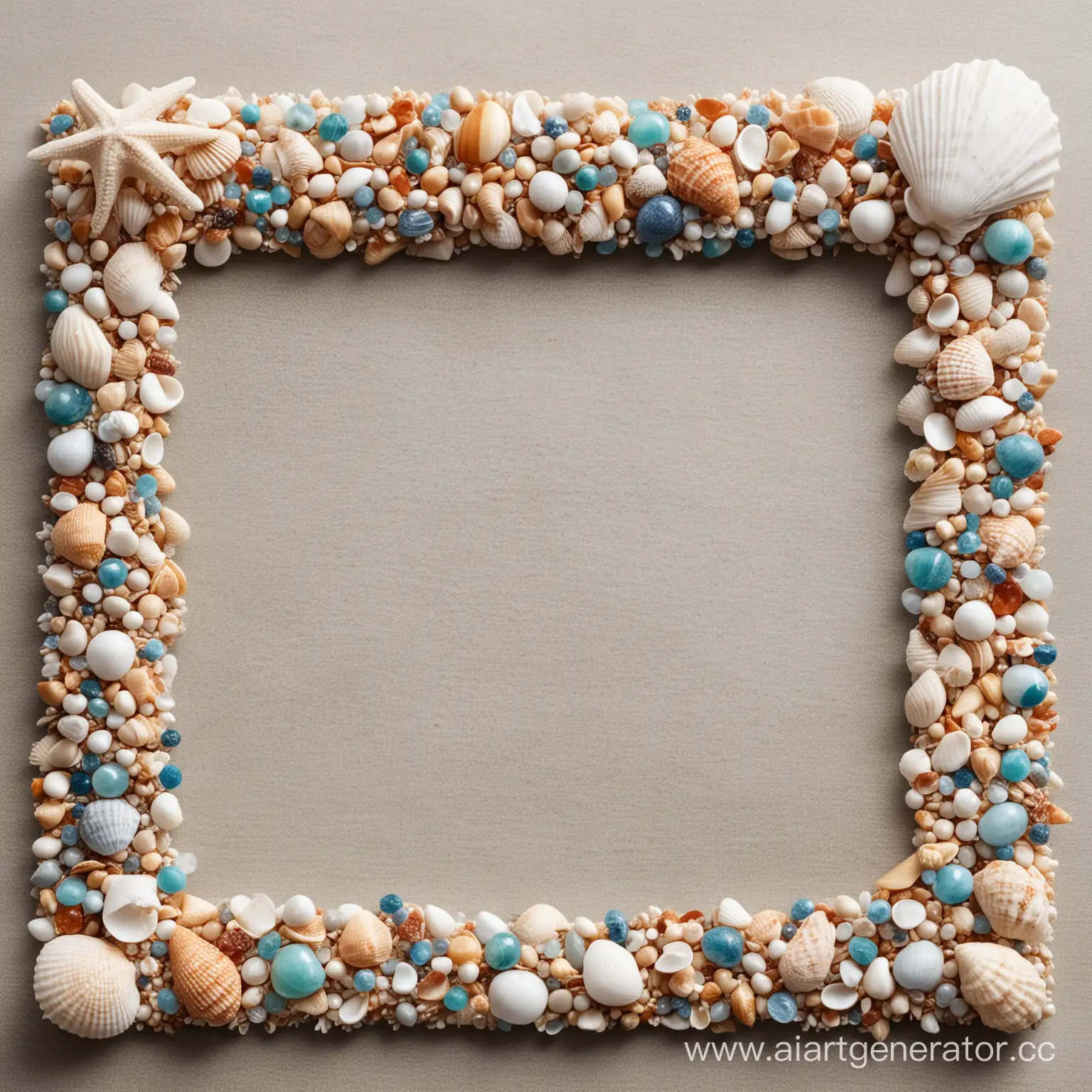 Oceanic-Frame-Decorated-with-Gems-and-Shells