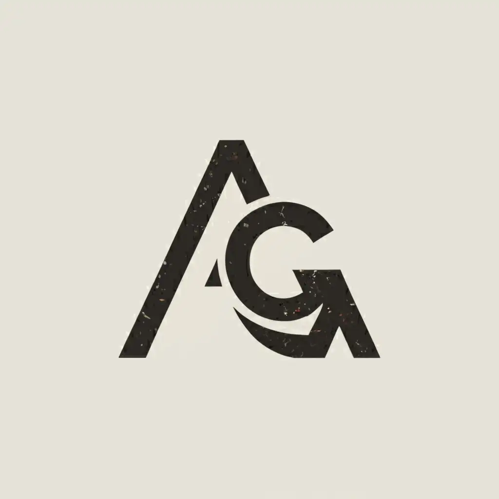 a logo design,with the text "AG", main symbol:AG,Moderate,be used in Travel industry,clear background