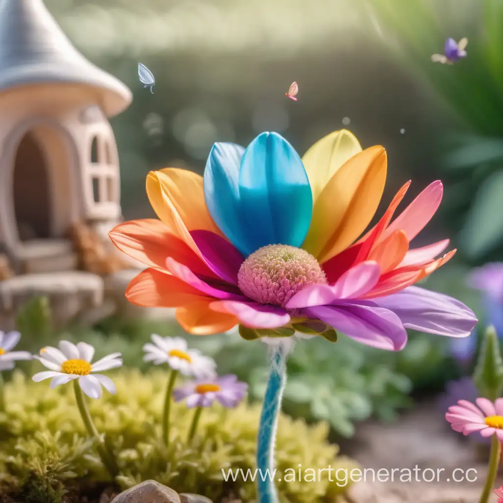 Enchanting-Multicolored-Flower-in-a-Magical-Fairy-Garden