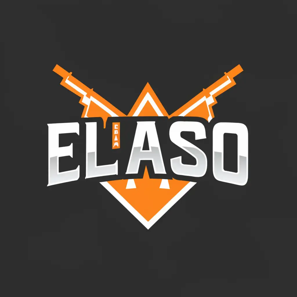 a logo design,with the text "ELPASO", main symbol:SHOOTING RANGE,Moderate,be used in Sports Fitness industry,clear background