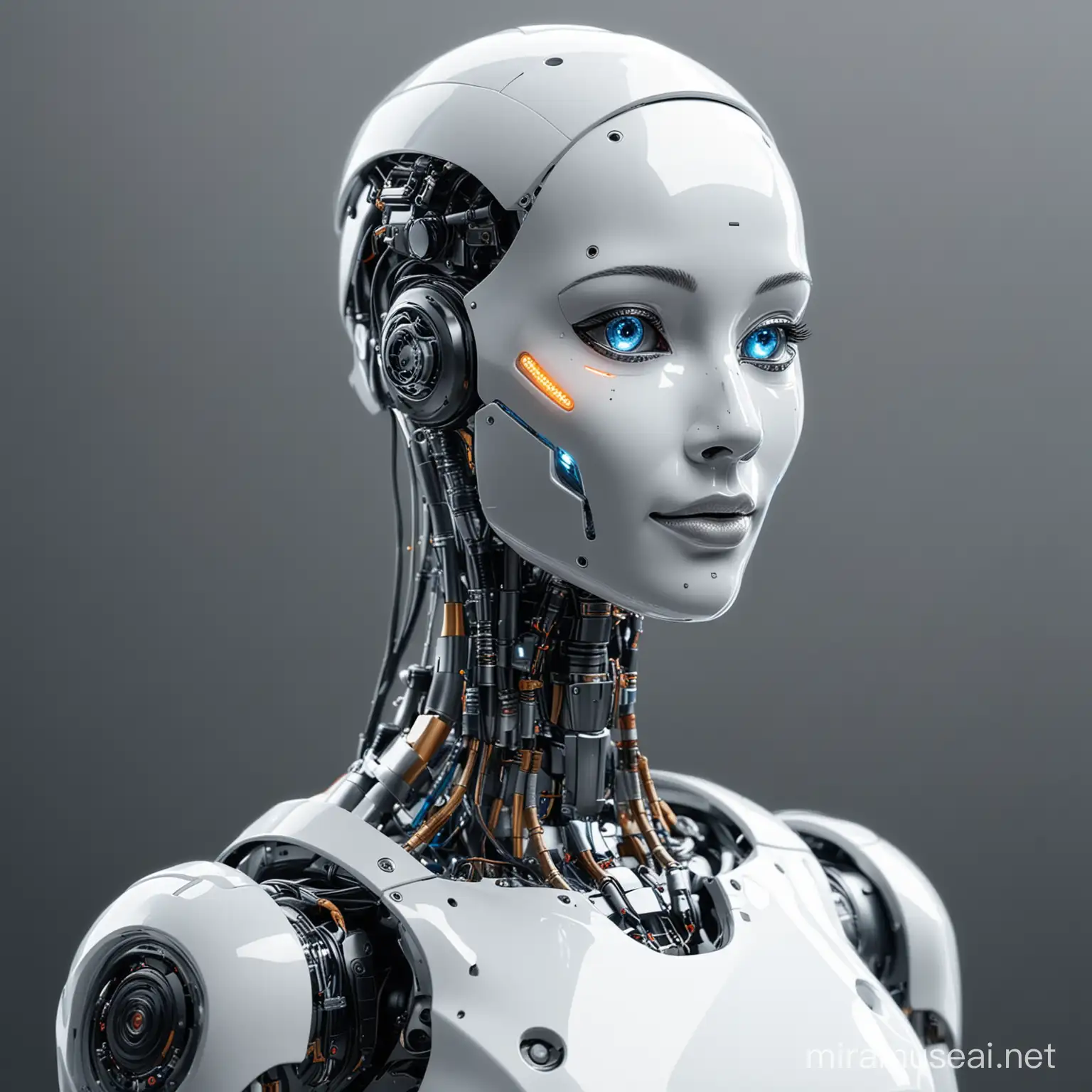 Artificial Intelligence Robot A Futuristic AI Construct