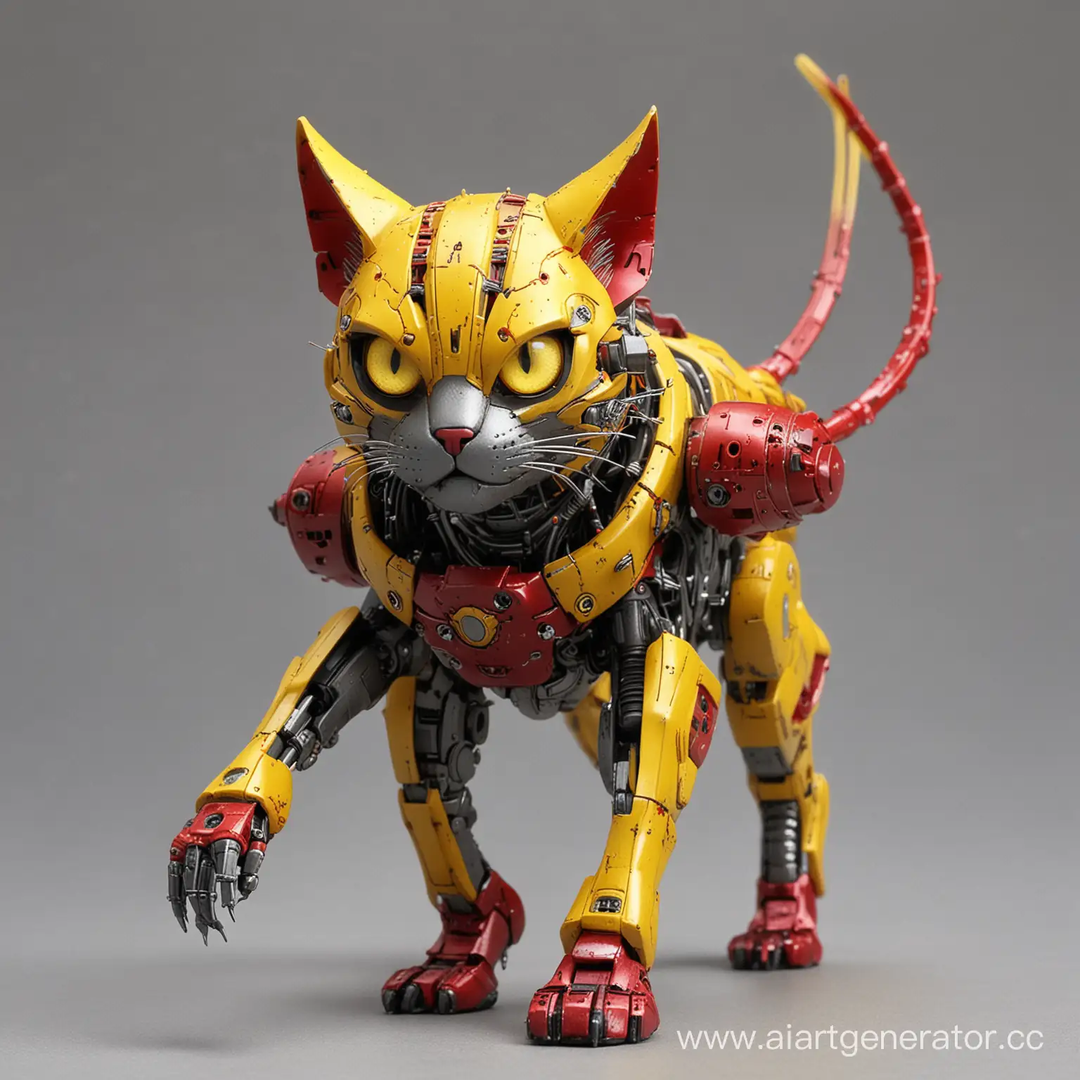 Futuristic-Feline-Warrior-in-NeonLit-Battle-Arena