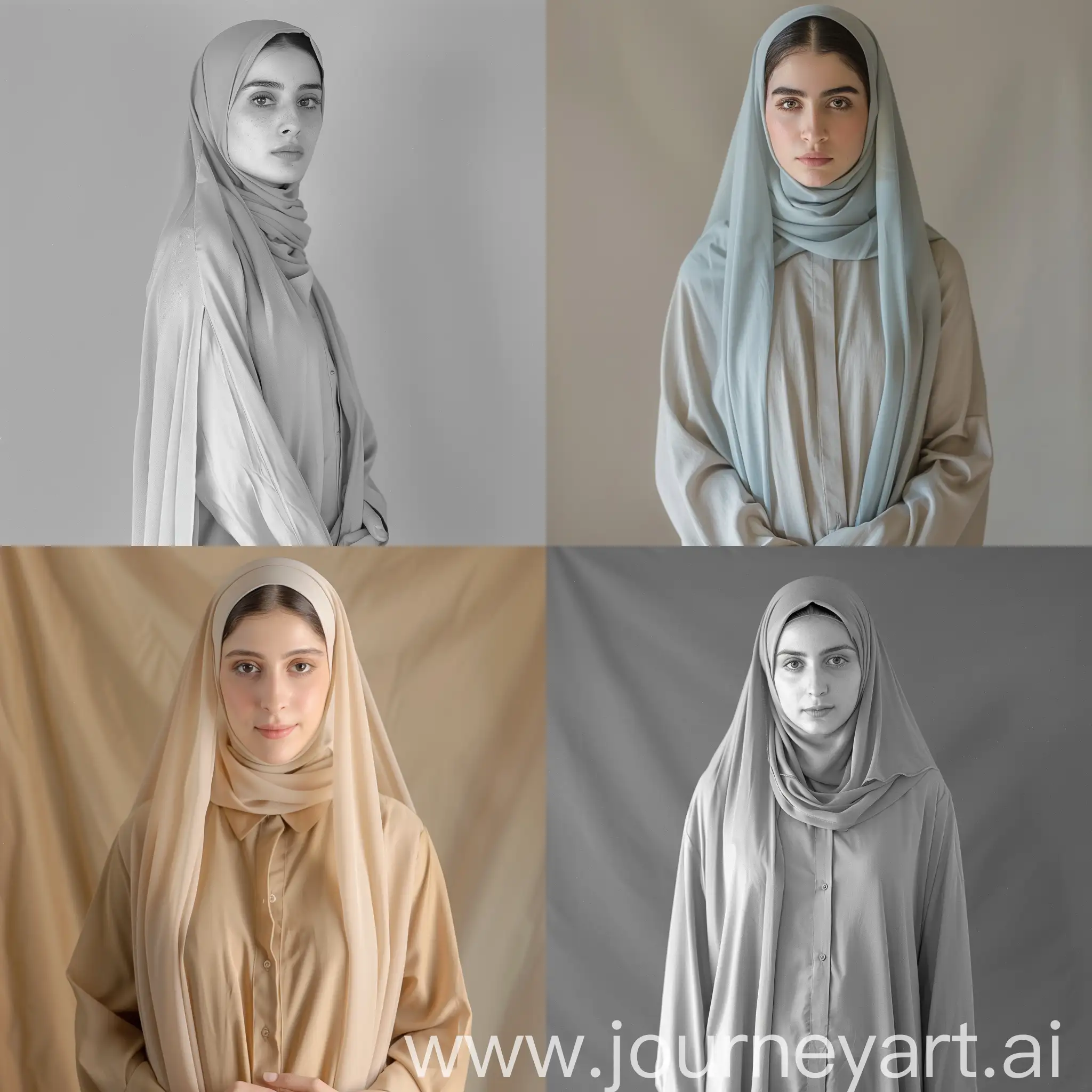 Devout-Muslim-Woman-in-Elegant-Veil-Pursuing-World-and-Theological-Studies