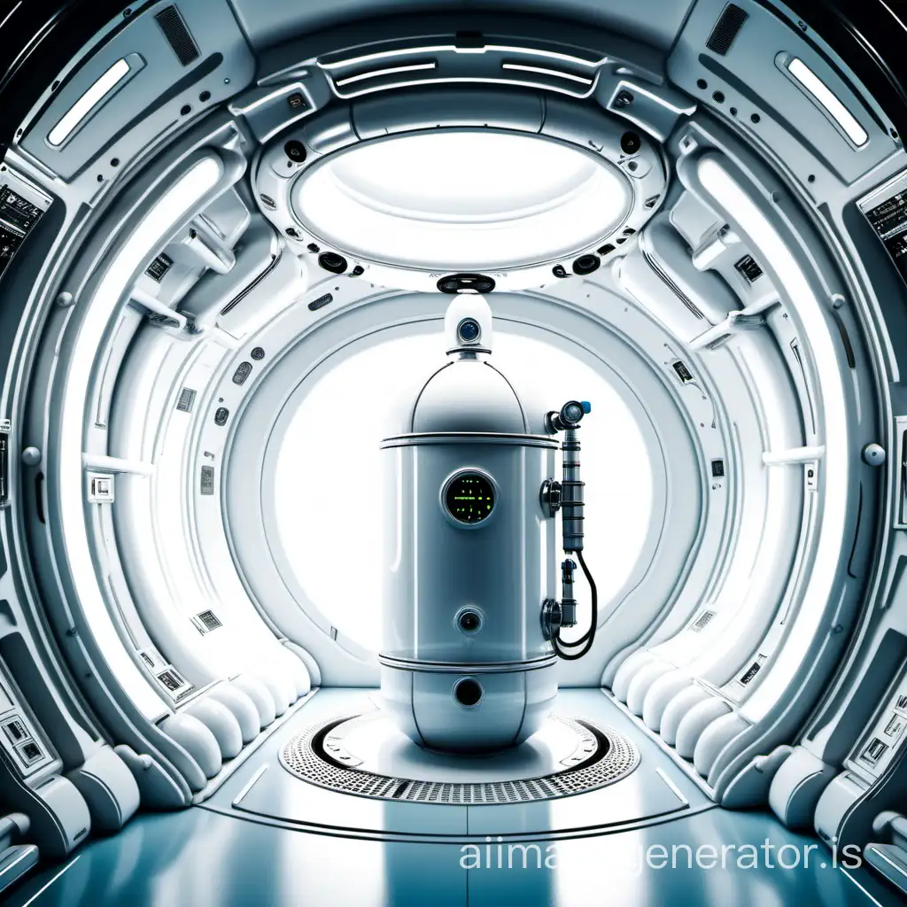 Futuristic-Oxygen-Room-in-Spacecraft-with-Pillarshaped-Tanks