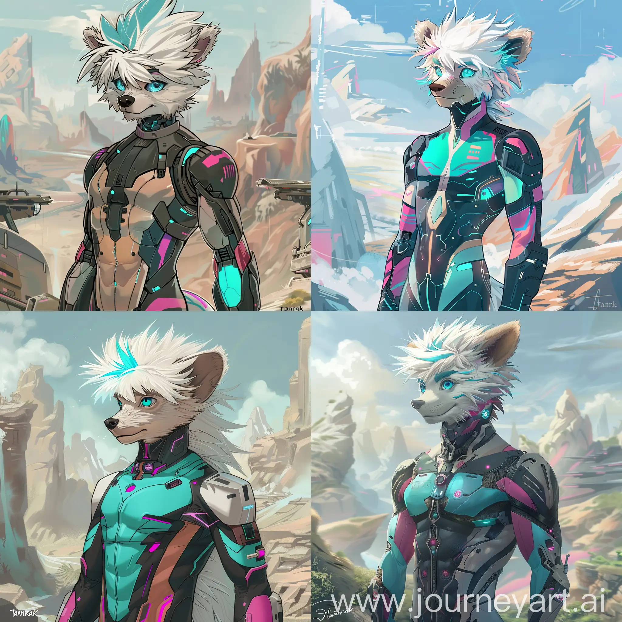 Futuristic-Solo-Male-Hedgehog-Anthro-in-SciFi-Bodysuit