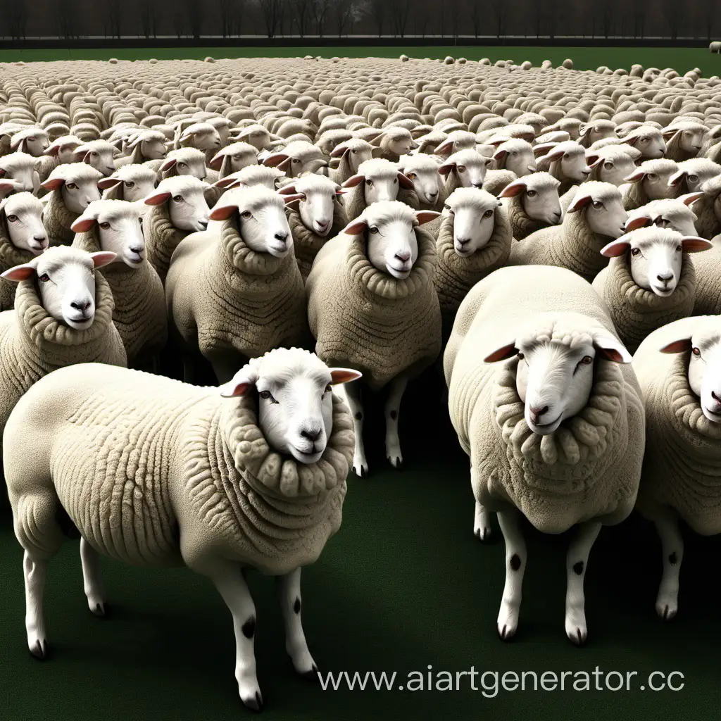 Sheep-Classroom-Whimsical-Gathering-of-Woolly-Students