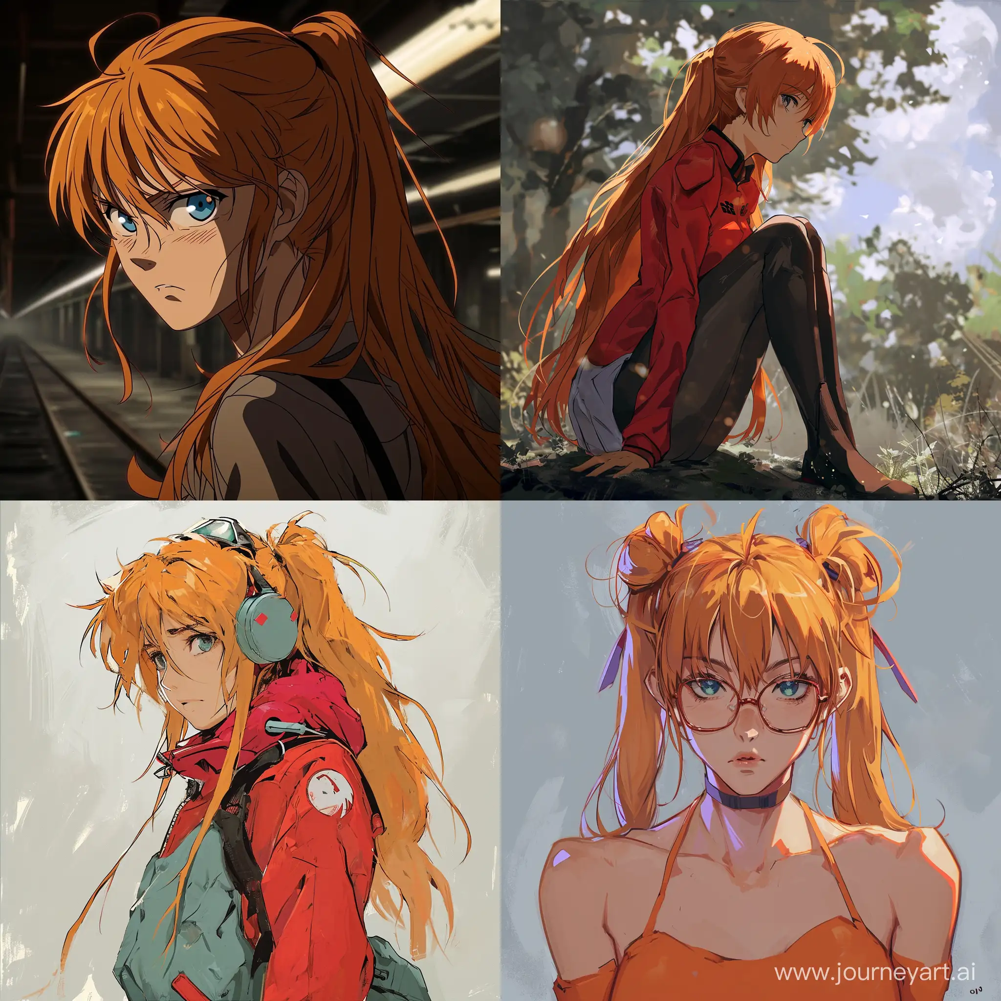 Asuka-Langley-Soryu-Portrait-with-Intense-Expression