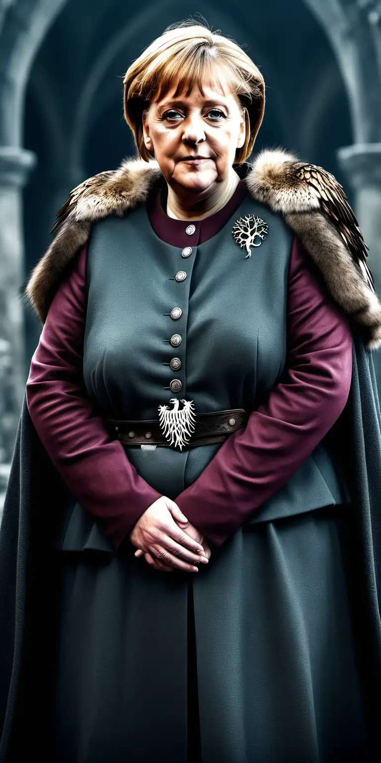Angela Merkel Portrayed in Game of Thrones Style