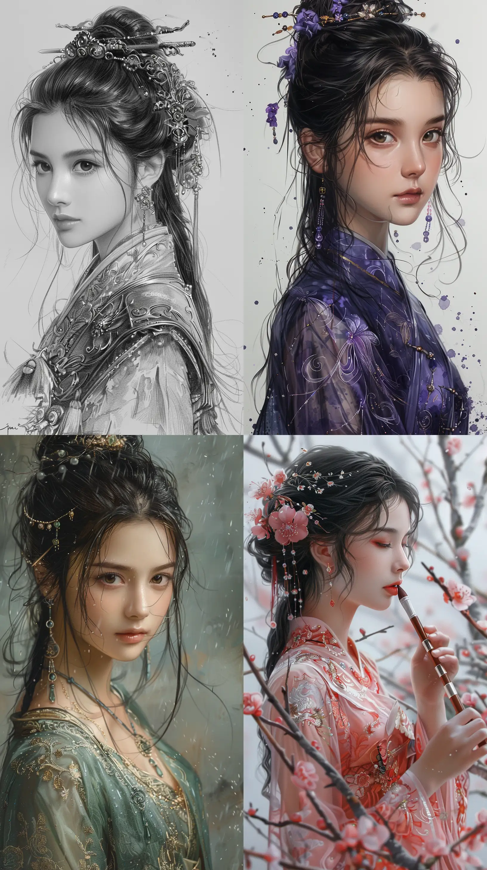 Captivating-Li-Dongmei-Art-Intricate-Beauty-in-750x1350-Resolution