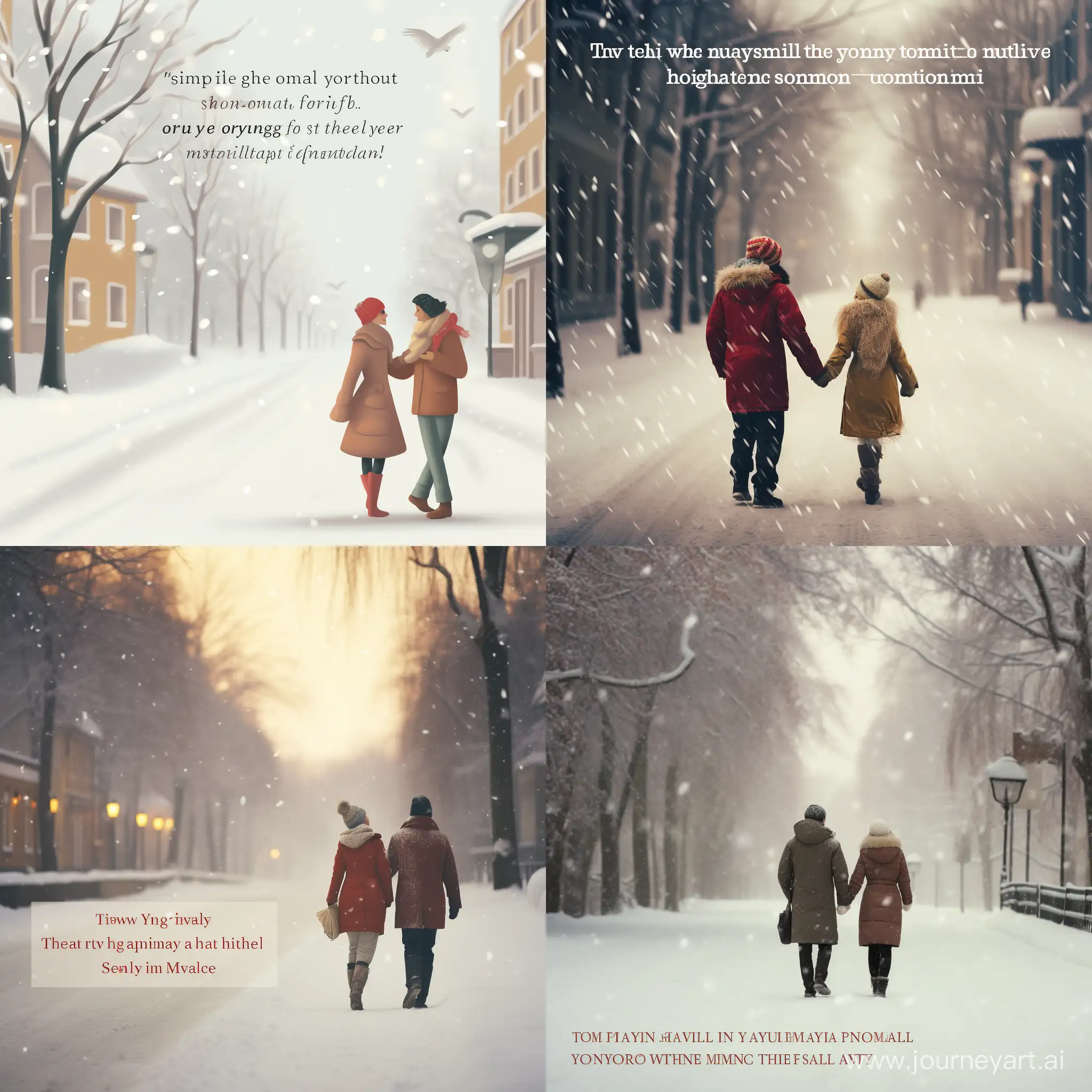 Romantic-Winter-Stroll-Young-Lovers-in-a-Snowy-Wonderland