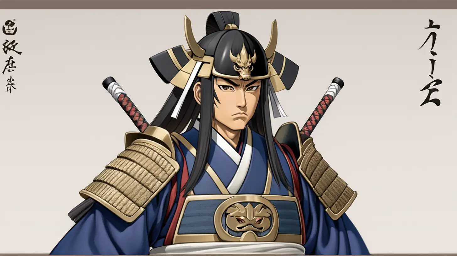 Samurai Strategist in Lavish Armor Akina Naomori