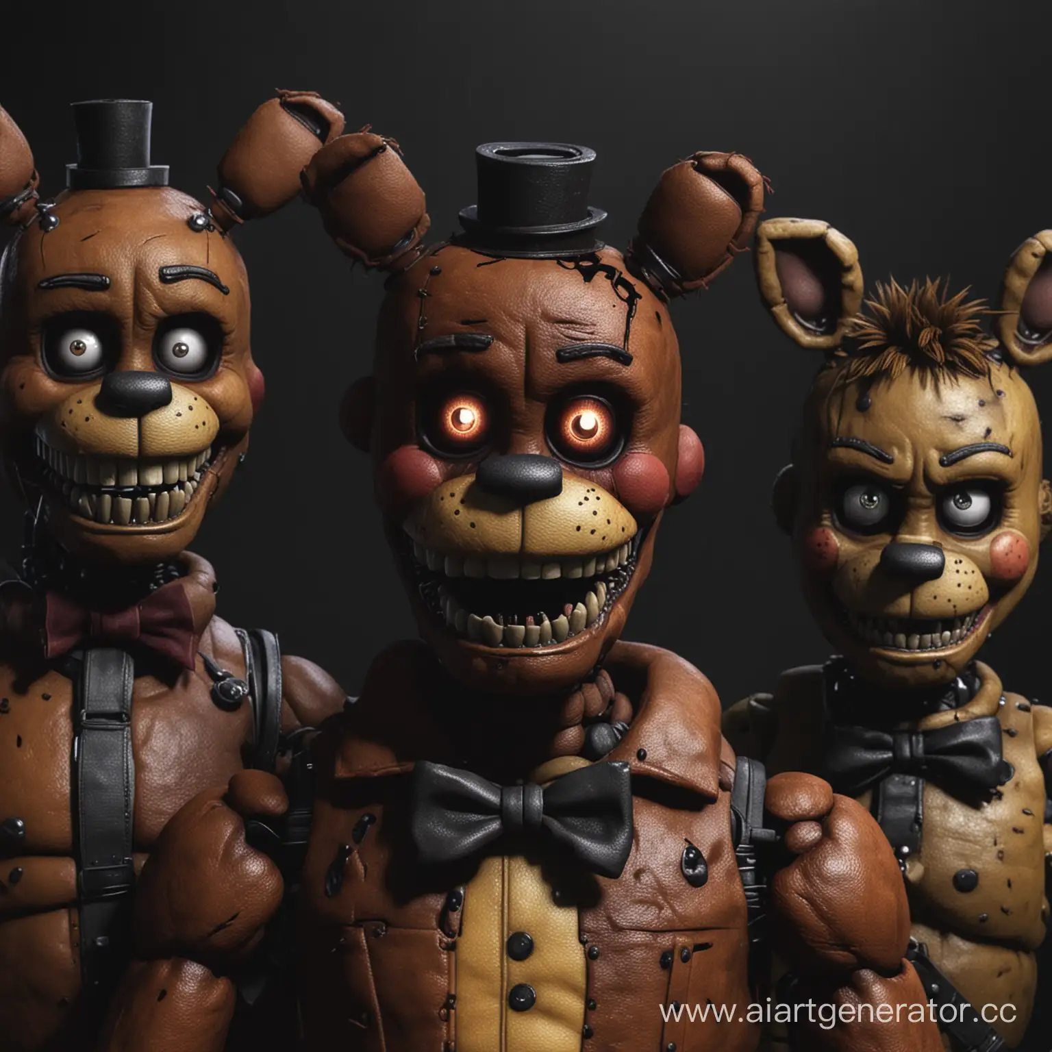 Terrifying-UltraRealistic-Animatronics-in-FNAF-Horror-Scene