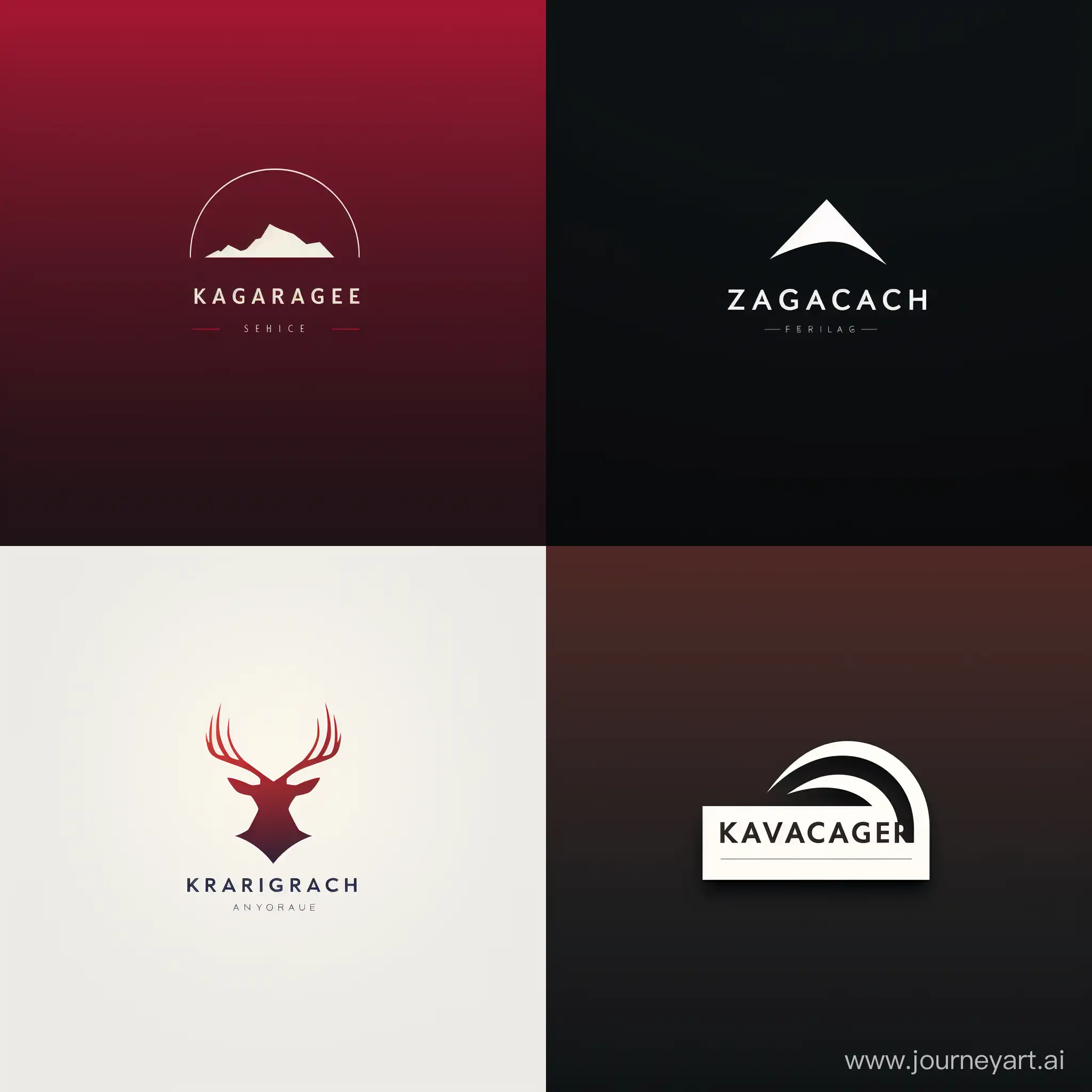 Minimalist-KARAGACH-22-Logo-Design-in-11-Aspect-Ratio