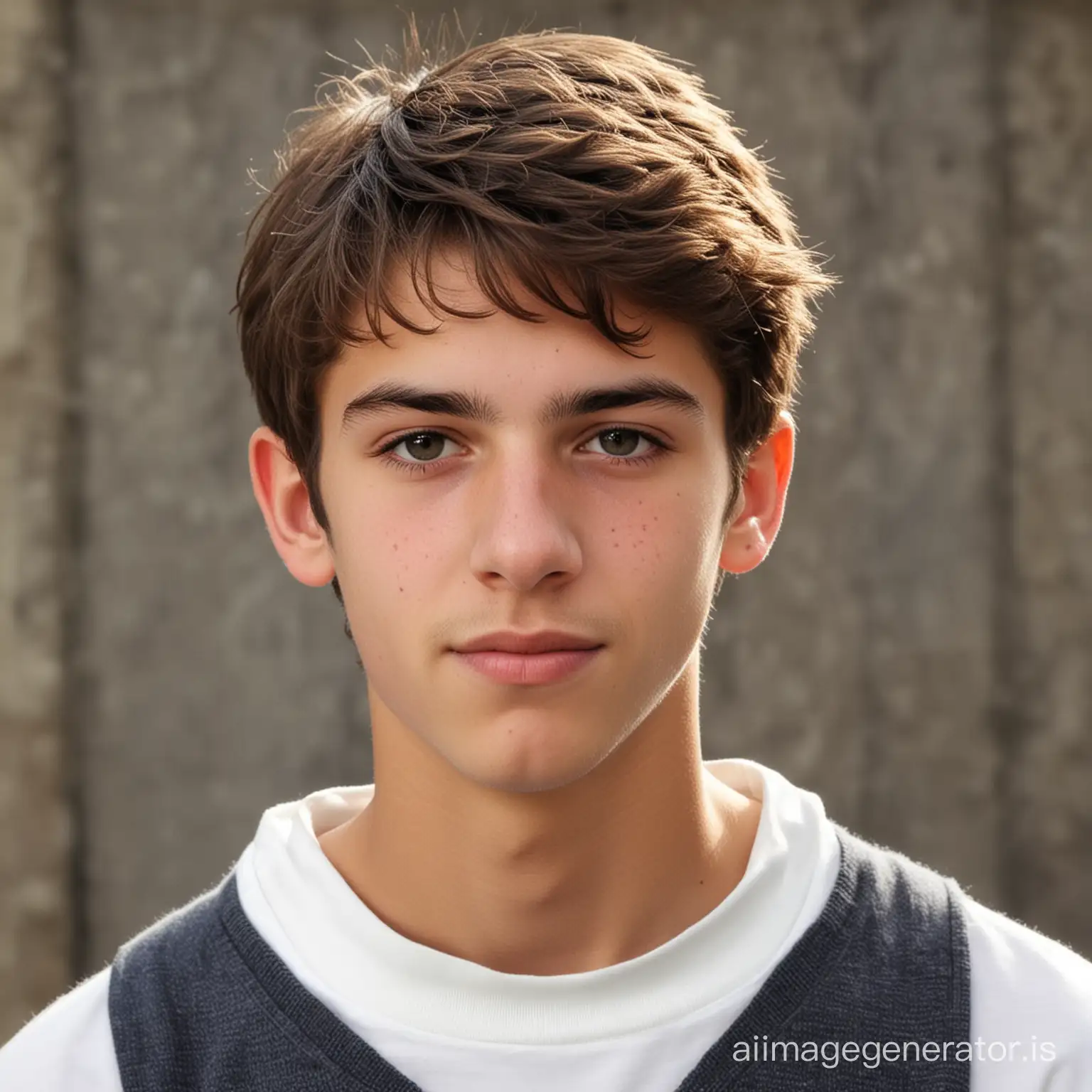 French teenage boy