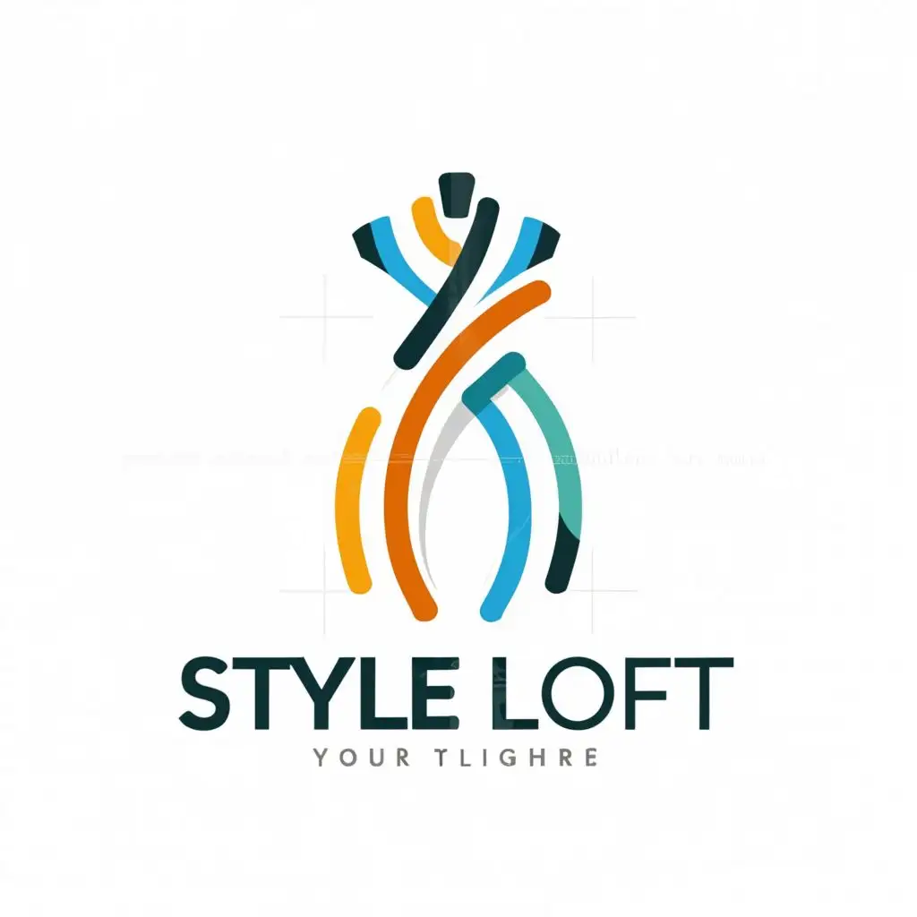 LOGO-Design-for-Style-Loft-Elegant-Drees-with-a-Touch-of-Moderation-on-a-Clear-Minimalist-Background