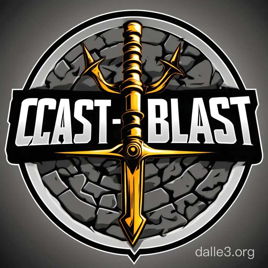 Outdoor Adventure Cast Blast Guide Service Logo Dalle3 AI