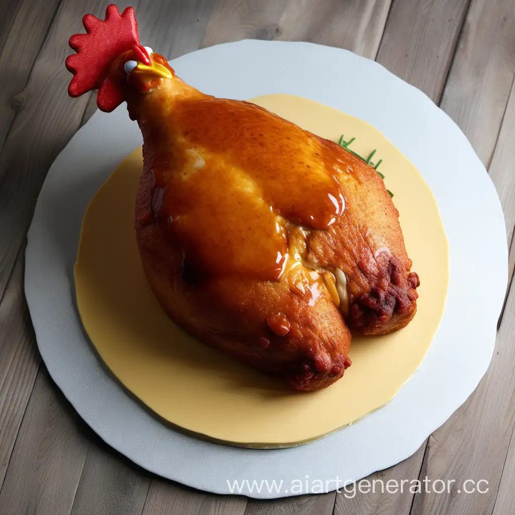 Chicken Leg Cake