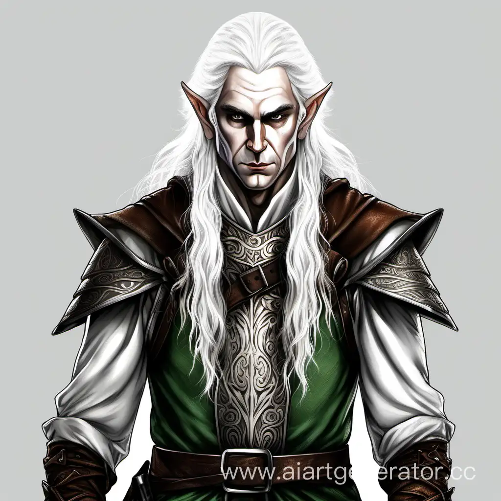 Fantasy-Characters-Gathering-on-a-White-Background
