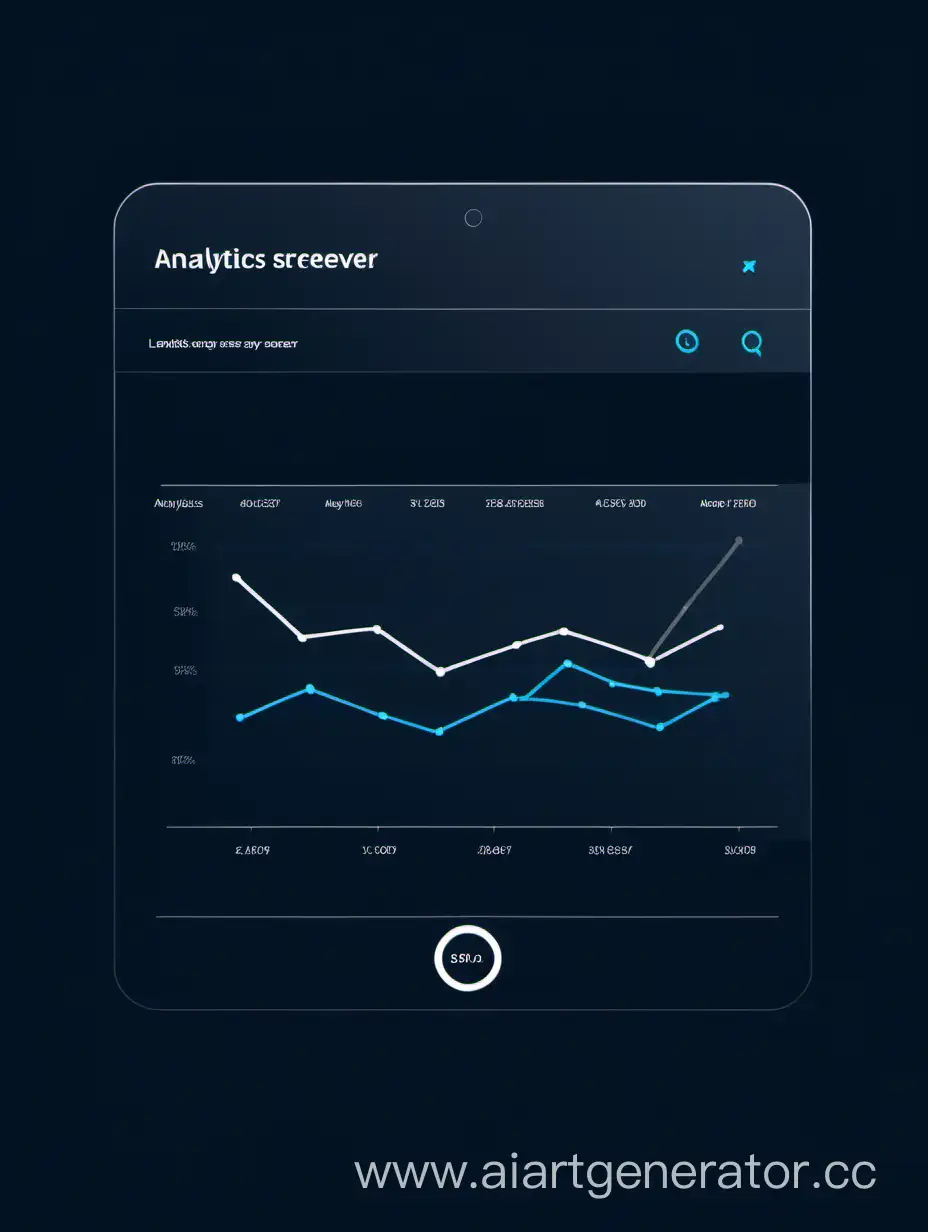 analytics desktop screensaver