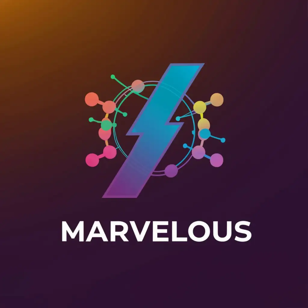 a logo design,with the text "MARVELLOUS", main symbol:Empowering people through digital drive and excellence in execution,complex,be used in Construction industry,clear background