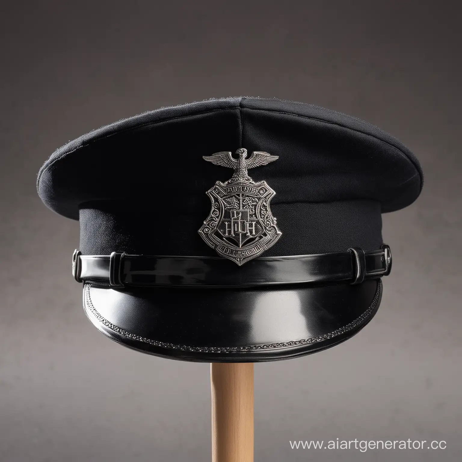 Wizardly-Police-Officer-with-Iconic-Harry-PotterStyle-Hat