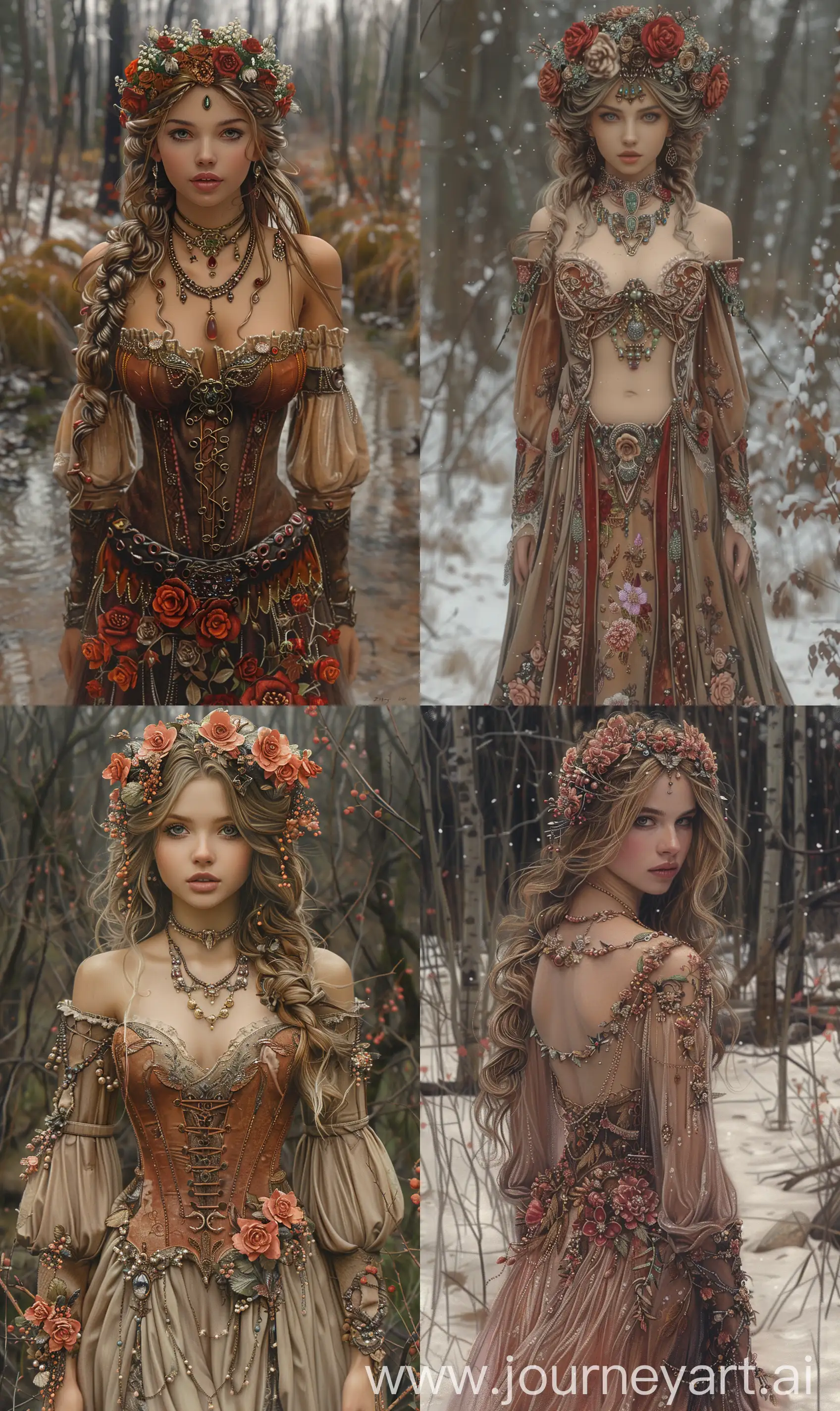 Enchanting-Fantasy-Wizard-in-Spring-Thawed-Forest