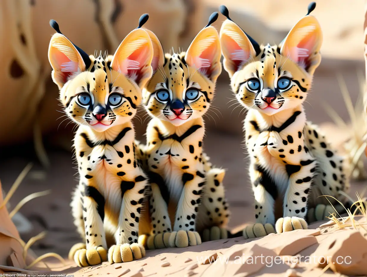 Serval-Kittens-Wild-and-Domestic-Cat-Comparison