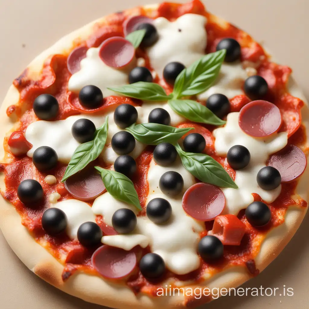 delicious mini pizza