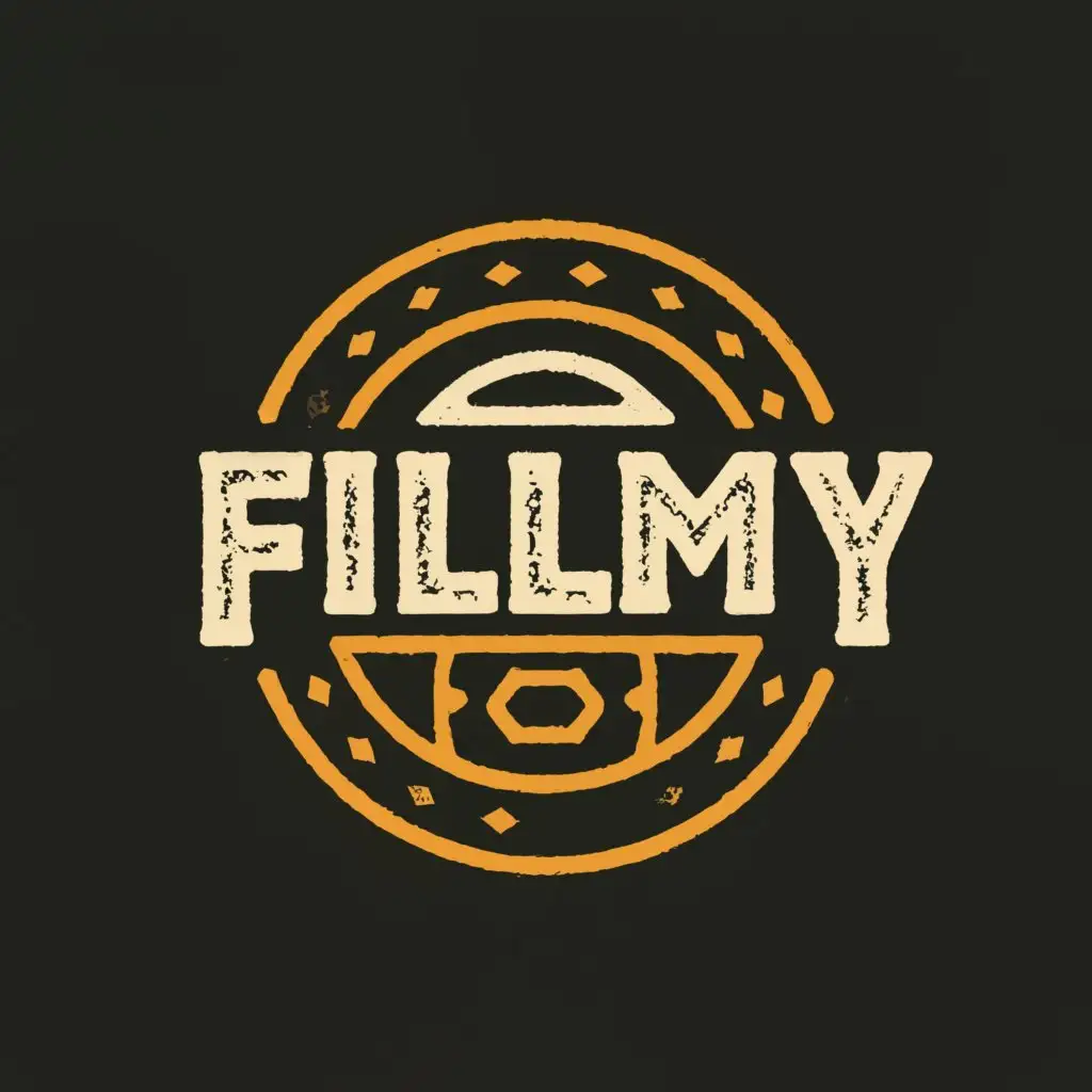 a logo design,with the text "FILMY", main symbol:CAMERA,Moderate,be used in Entertainment industry,clear background