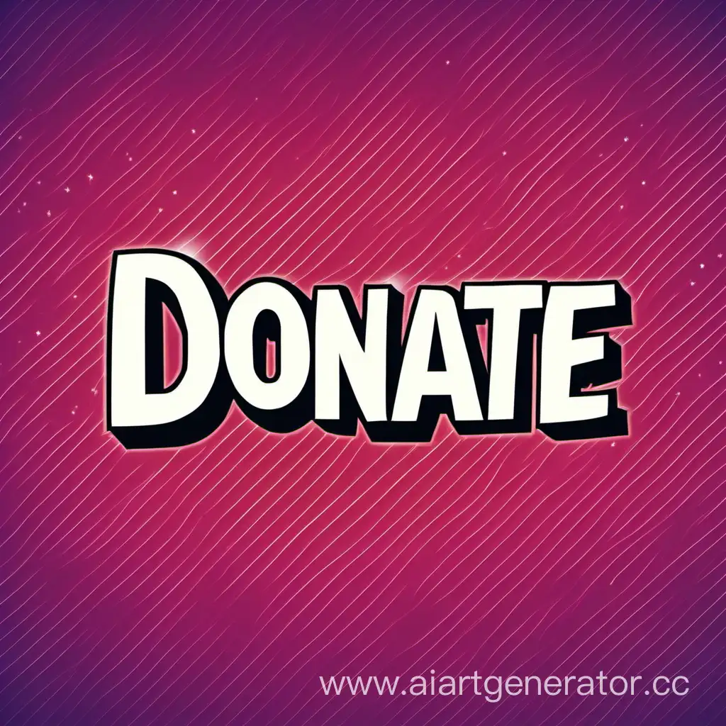 Donate, оригинальный фон 
