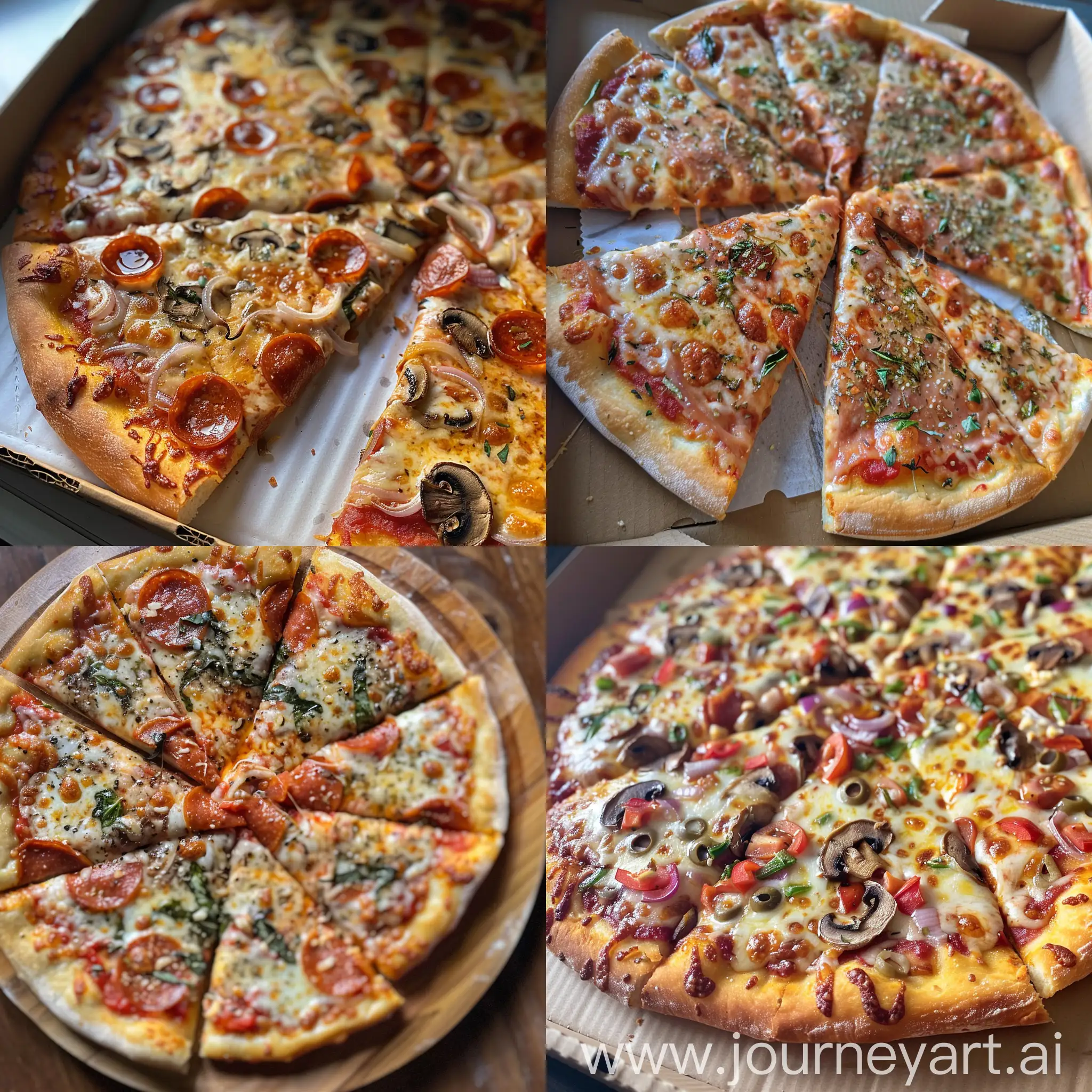 Vibrant-Pizza-Creation-with-Assorted-Ingredients