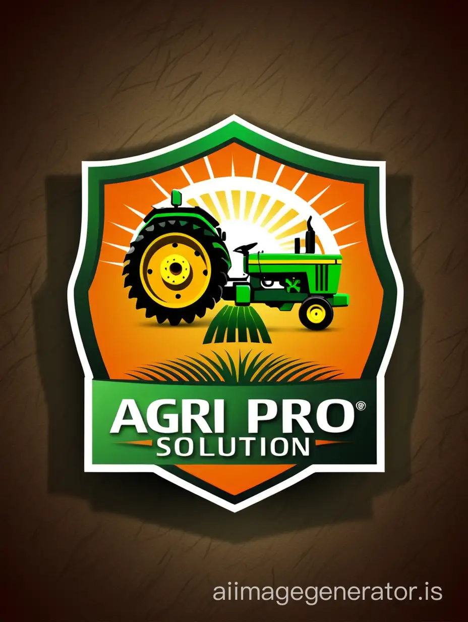 Modern Agricultural Solutions Logo Design | AI Image Generator