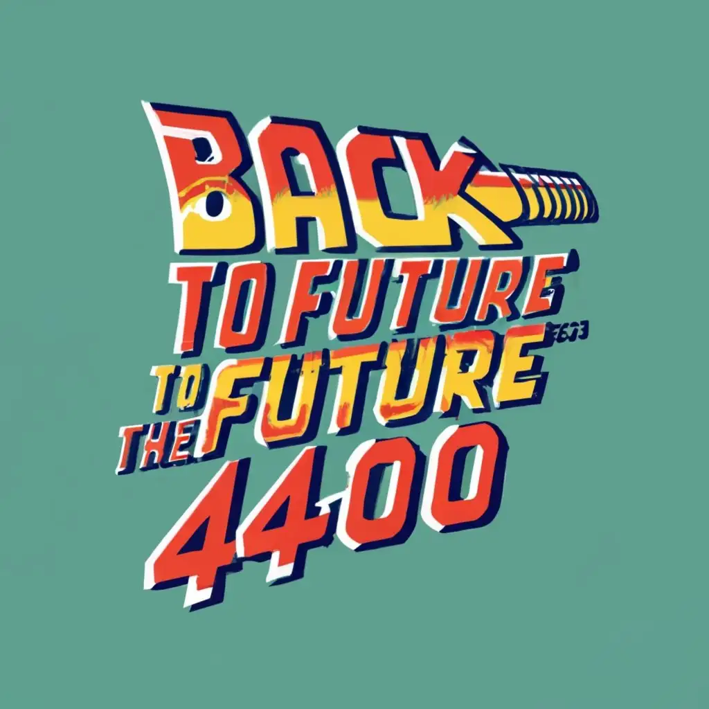 "Cerbotics 4400" with Back To The Future typography.