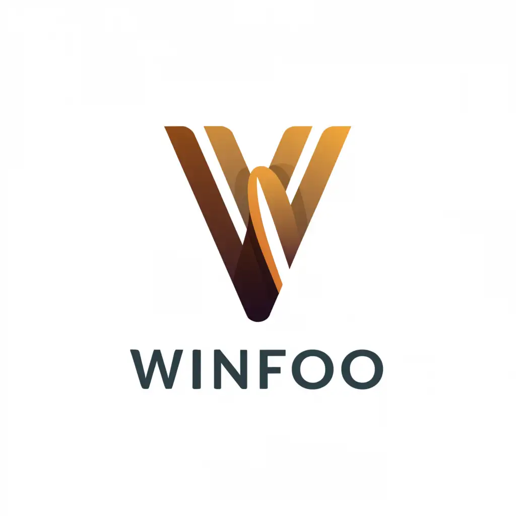 a logo design,with the text "W info", main symbol:W info,Moderate,clear background