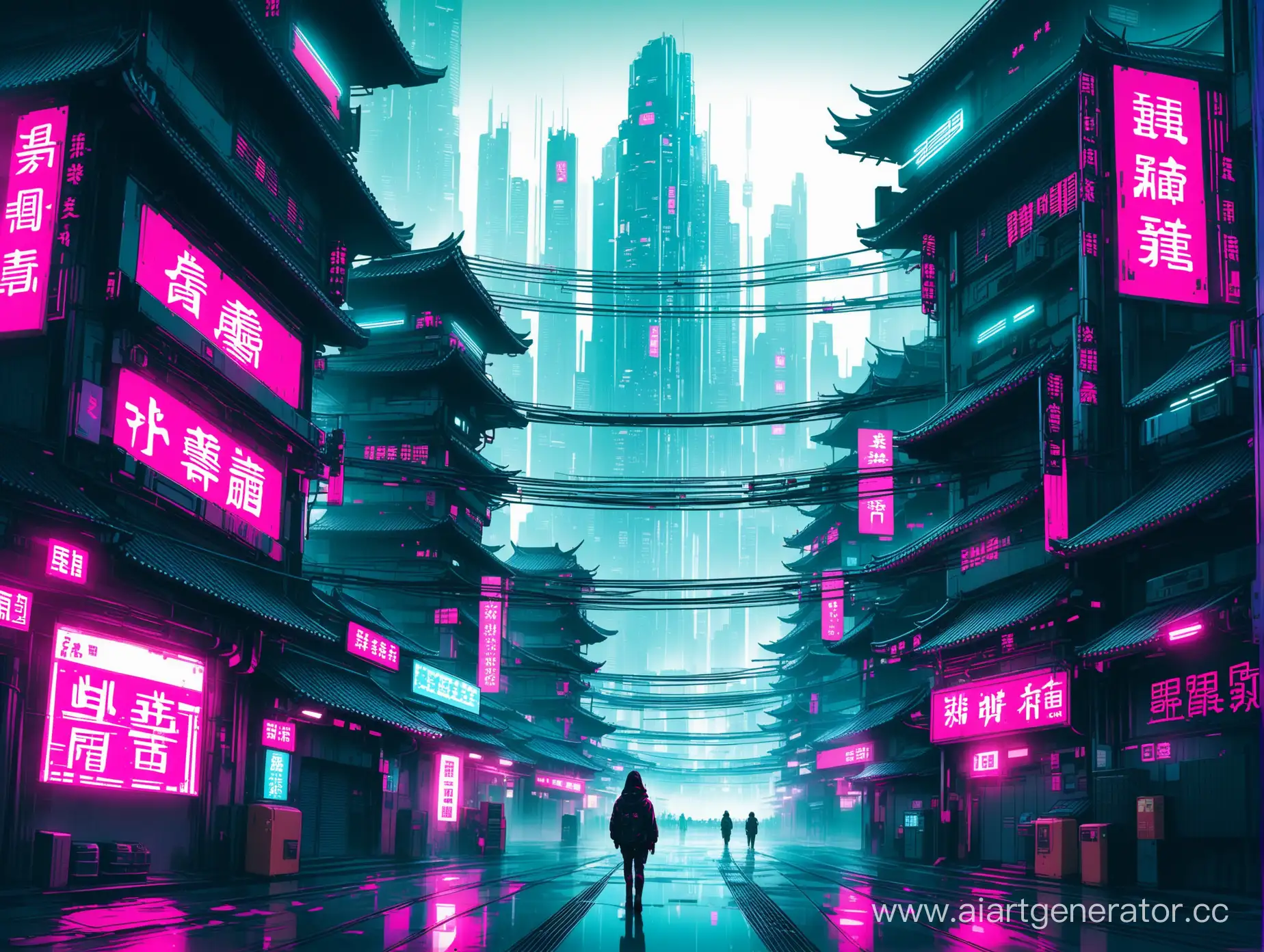 Futuristic-Asian-Metropolis-Cyberpunk-Cityscape-at-Night