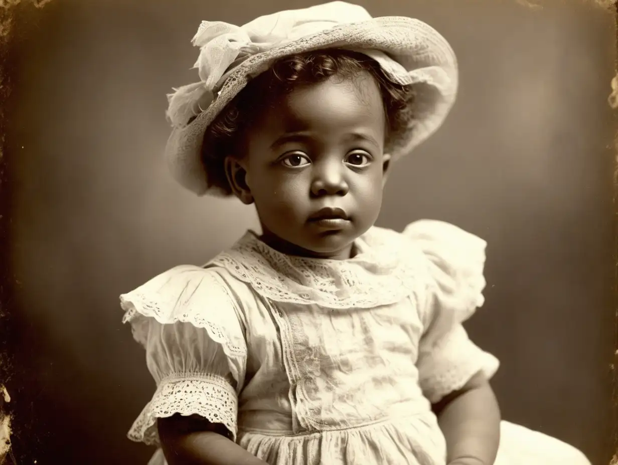 1900s Black baby