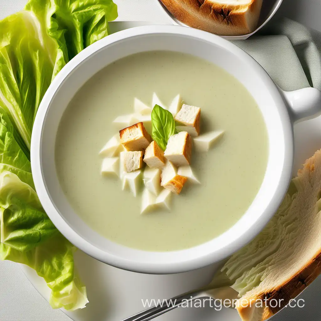 Delicious-Caesar-Salad-Soup-A-Savory-Twist-on-a-Classic-Dish