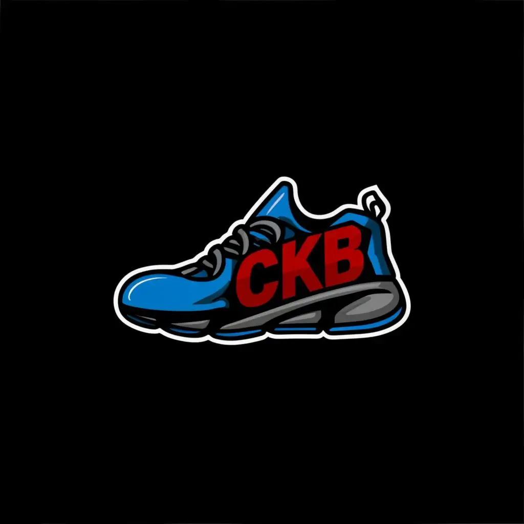 logo, SNEAKER SHOES, with the text "CKB", typography, be used in Sports Fitness industry