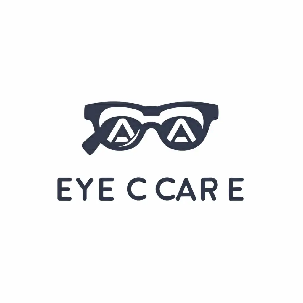 a logo design,with the text "maa eye care", main symbol:I have a goggles shop,Moderate,be used in Retail industry,clear background