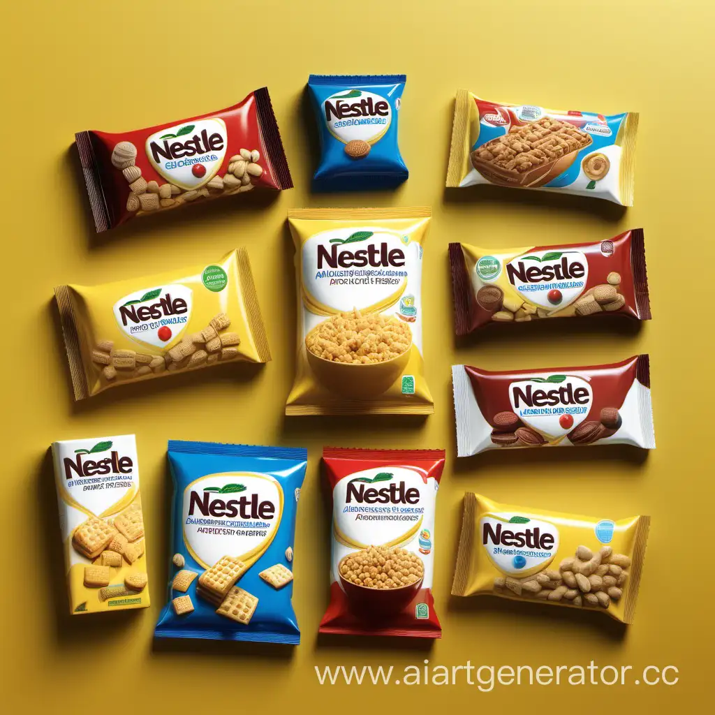 Diverse-Nestle-Products-Showcased-in-Vibrant-Advertising-Collage